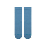 Calcetines Stance Icon Crew Steel Blue - ECRU