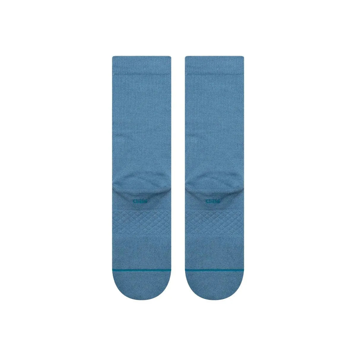 Calcetines Stance Icon Crew Steel Blue - ECRU