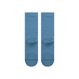 Calcetines Stance Icon Crew Steel Blue - ECRU