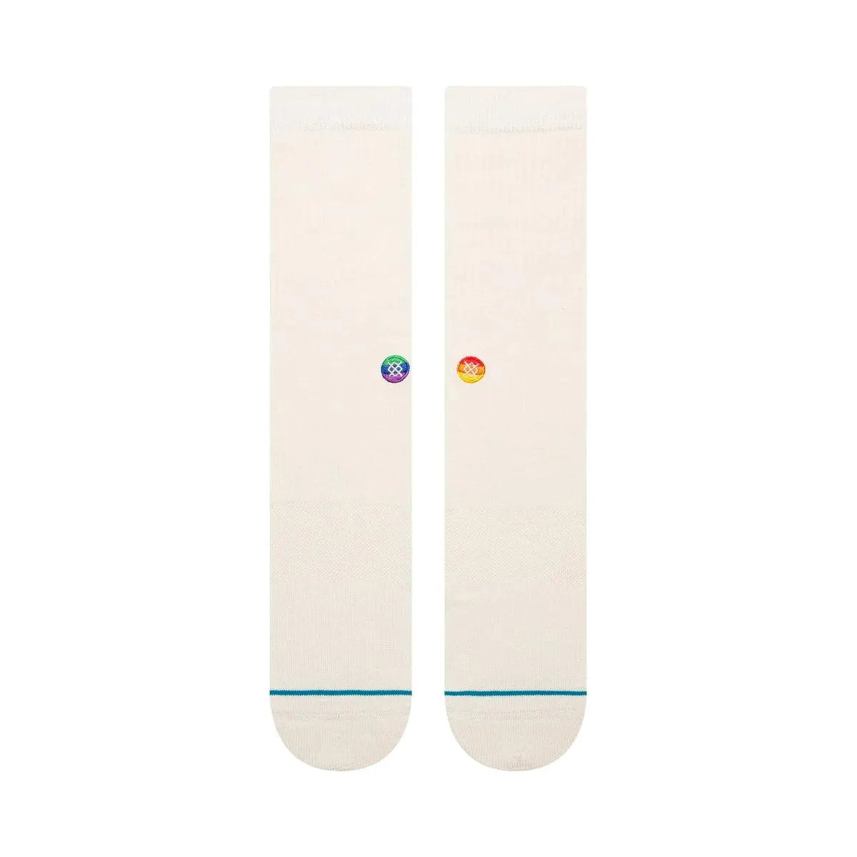 Calcetines Stance Love Icon Crew White - ECRU