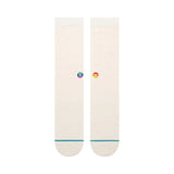 Calcetines Stance Love Icon Crew White - ECRU