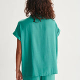 Camisa 24colours 30418 Verde - ECRU