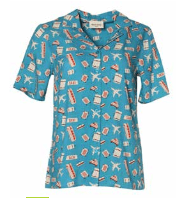 Camisa About Betty Vacation - ECRU