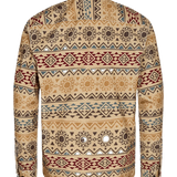 Camisa Anerkjendt Leif de Pana AOP Incense - ECRU