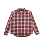 Camisa Deus Ex Machina Vacay Red Check - ECRU
