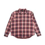 Camisa Deus Ex Machina Vacay Red Check - ECRU