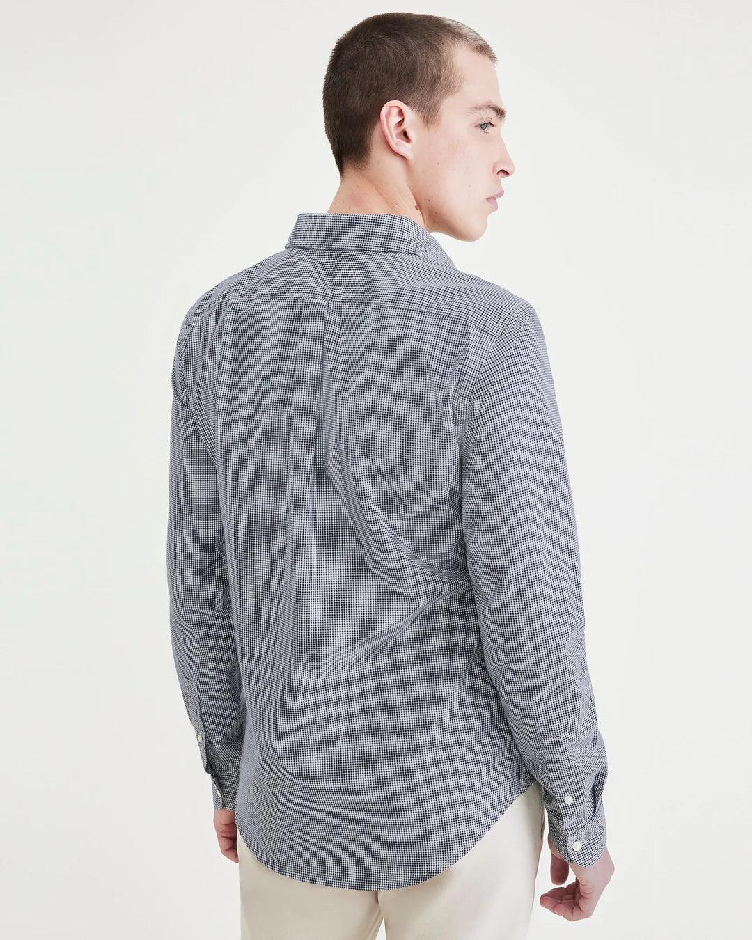 Camisa Dockers® Slim Fit Icon Button Up para hombre Manchester Navy Blazer - ECRU
