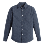 Camisa Dockers® Slim Fit Icon Button Up para hombre Nautical Navy Blazer Bel Air - ECRU