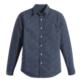 Camisa Dockers® Slim Fit Icon Button Up para hombre Nautical Navy Blazer Bel Air - ECRU