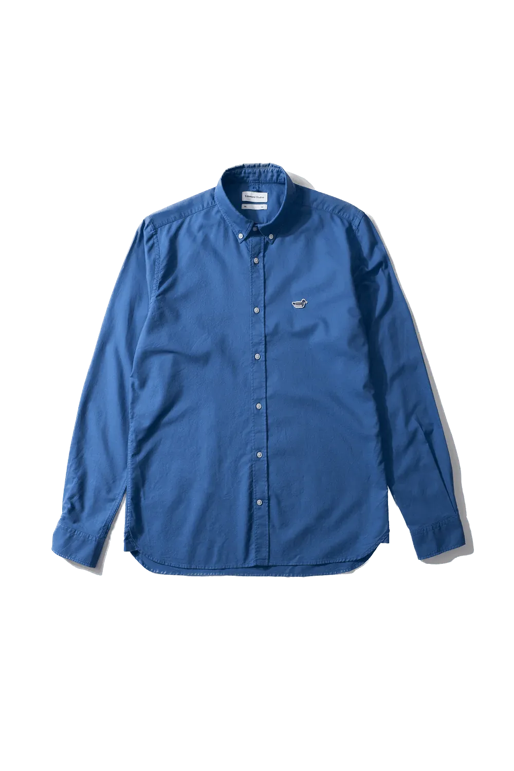 Camisa Edmmond Studios Bd Shirt Duck Edition Oxford Ns Plain Blue - ECRU