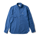 Camisa Edmmond Studios Bd Shirt Duck Edition Oxford Ns Plain Blue - ECRU