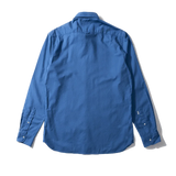 Camisa Edmmond Studios Bd Shirt Duck Edition Oxford Ns Plain Blue - ECRU