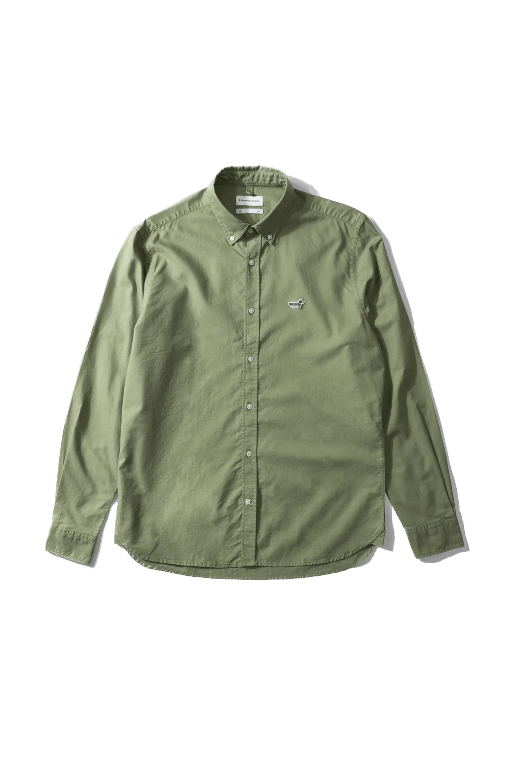 Camisa Edmmond Studios Bd Shirt Duck Edition Oxford Ns Plain Olive - ECRU