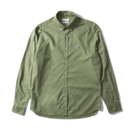 Camisa Edmmond Studios Bd Shirt Duck Edition Oxford Ns Plain Olive - ECRU