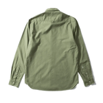 Camisa Edmmond Studios Bd Shirt Duck Edition Oxford Ns Plain Olive - ECRU