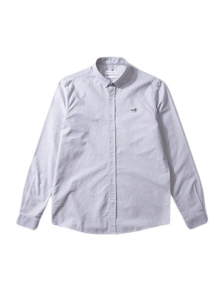 Camisa Edmmond Studios Bd Shirt Duck Edition Plain Taupe - ECRU