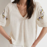 ESE O ESE Julia Off White Bluse 