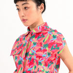 Camisa Lili Sidonio Coral Ipanema - ECRU
