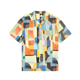 Camisa Olow Unisex Aloha Asbtract - ECRU