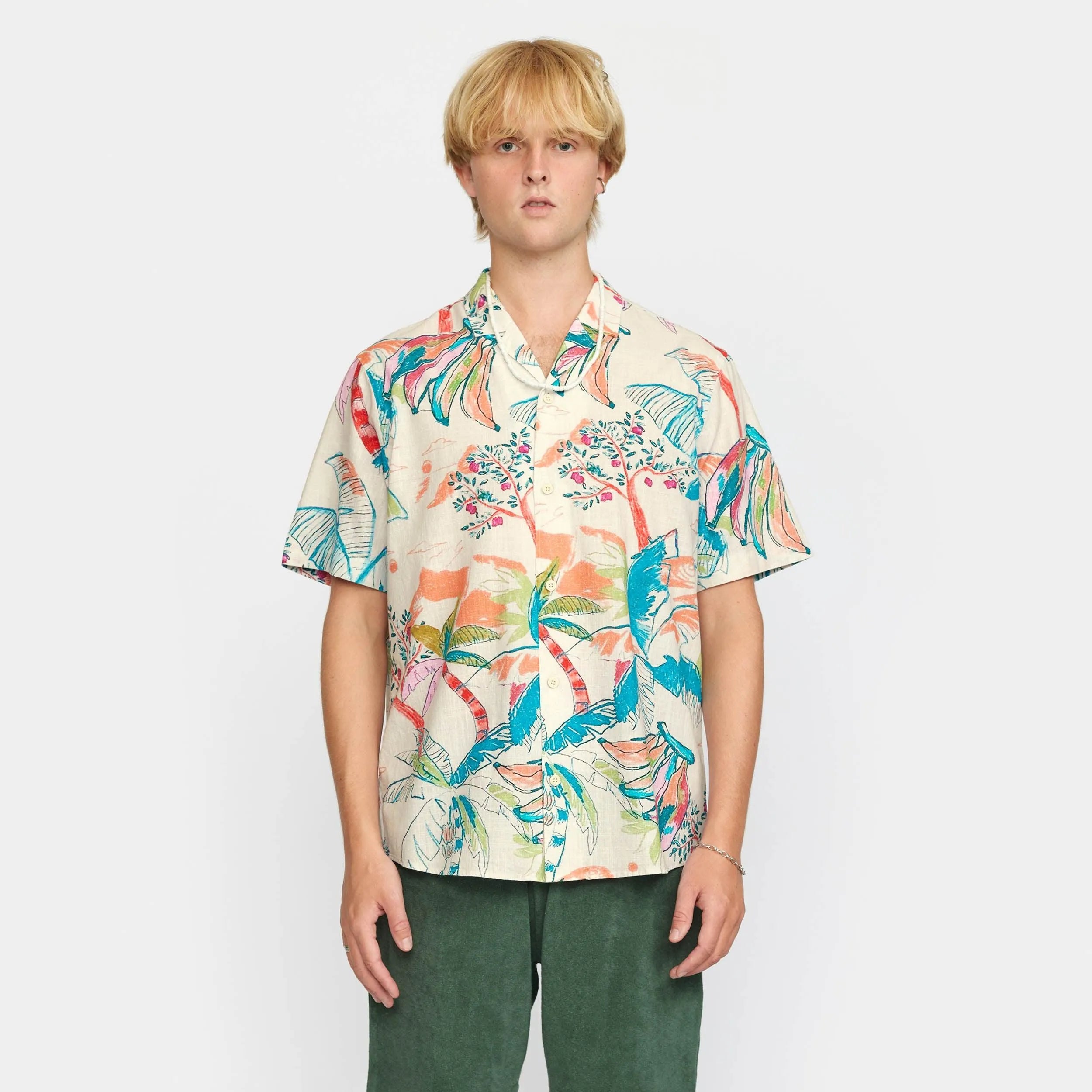 Camisa Revolution Cuban 3107 - ECRU