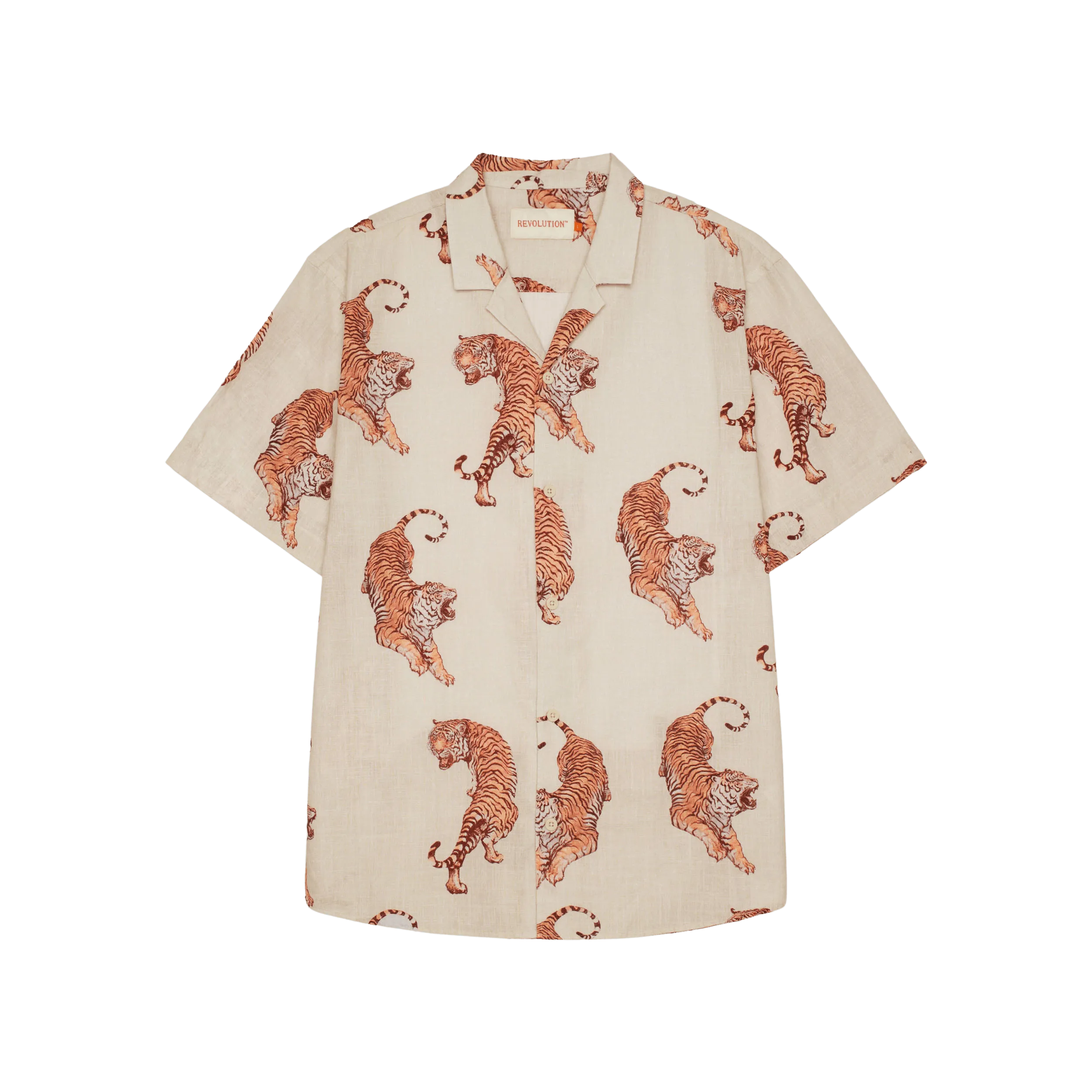 Camisa Revolution Cuban 3108 - ECRU