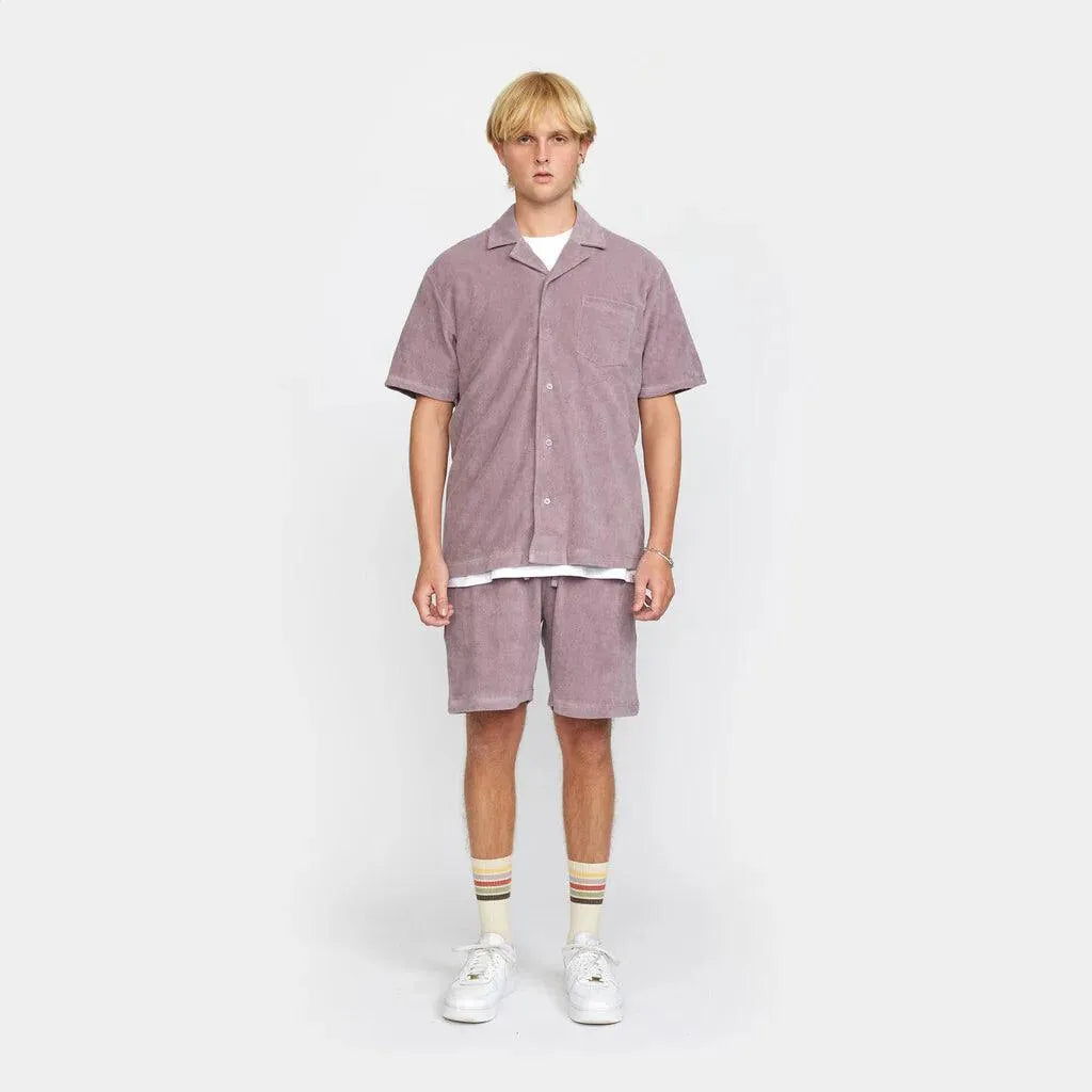 Camisa Revolution Terry Cuban 3823 Purple - ECRU