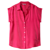 Camisa Salsa Jeans Satinada Rosa - ECRU