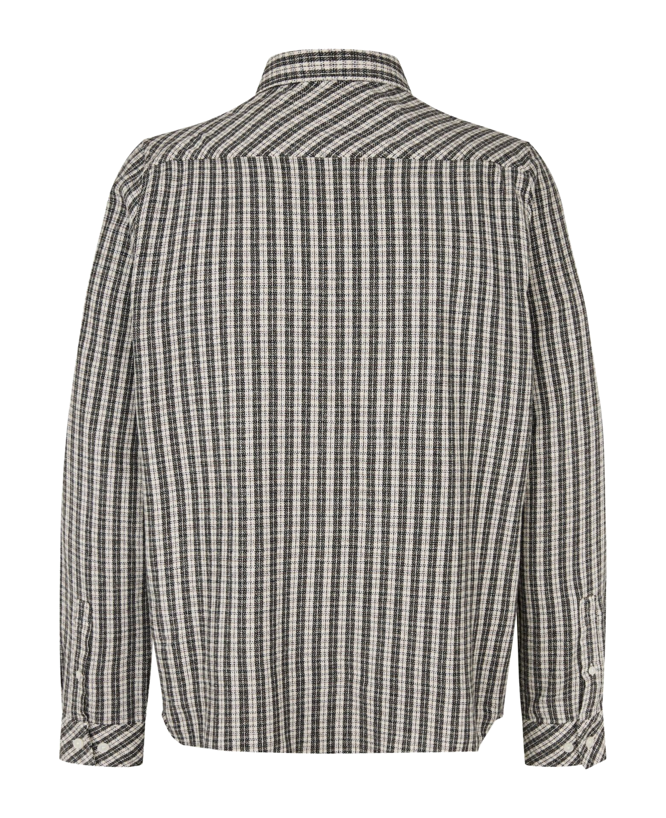 Camisa SAMSØE SAMSØE Saryan X Shirt 16194 Brown Ch. — espalda