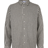 Camisa SAMSØE SAMSØE Saryan X Shirt 16194 Brown Ch. — frente
