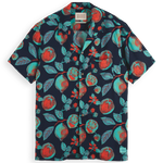 Camisa Scotch & Soda de manga corta con estampado completo - ECRU