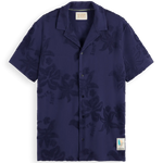 Camisa Scotch & Soda Terry Jacquard - ECRU