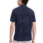 Camisa Scotch & Soda Terry Jacquard - ECRU