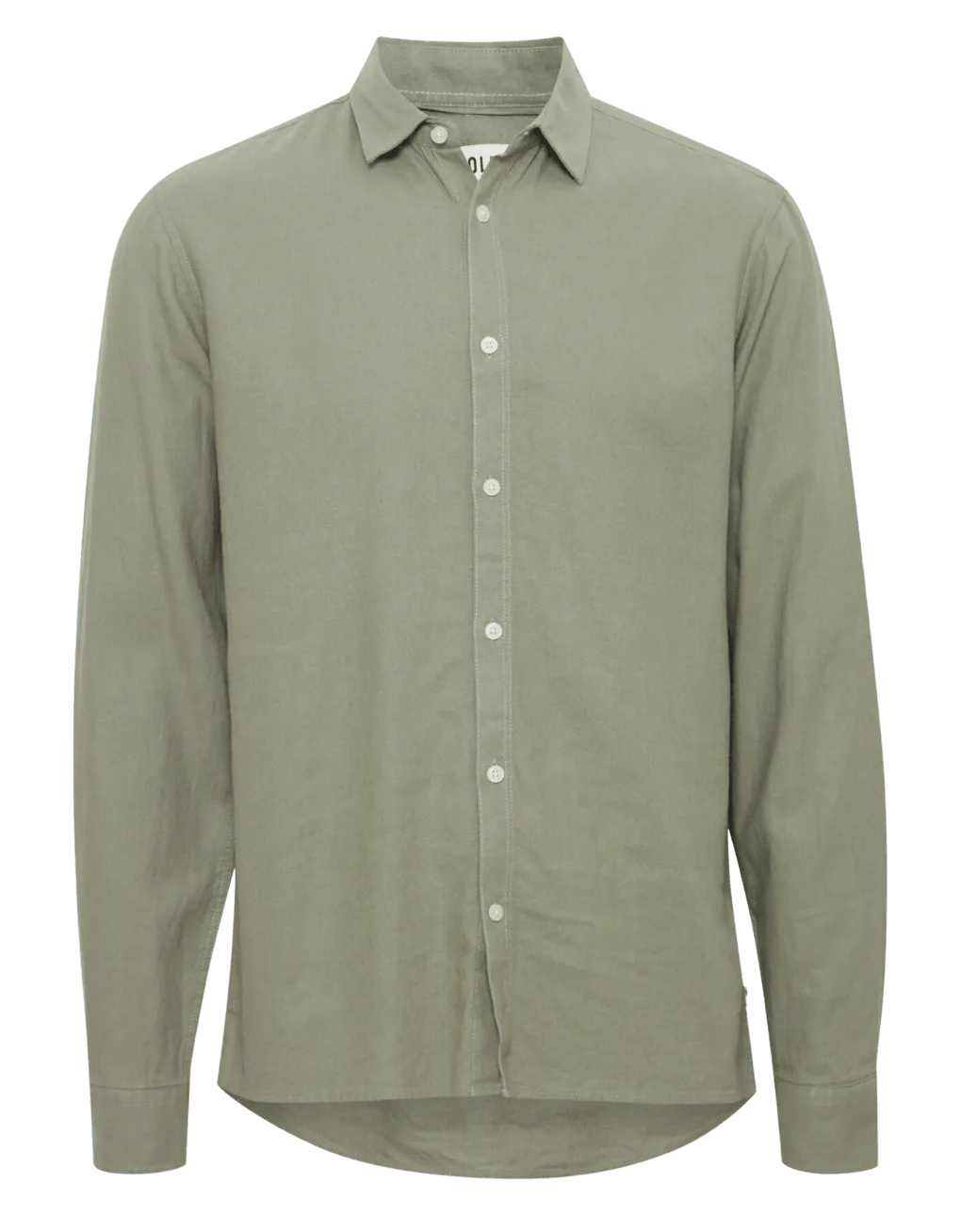 Camisa !Solid Enea Allan Vetiver - ECRU