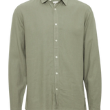 Camisa !Solid Enea Allan Vetiver - ECRU
