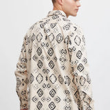 Camisa !Solid Holm Oatmeal - ECRU