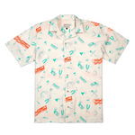 Camisa The Dudes Hawaiian Stoneys Customx - ECRU