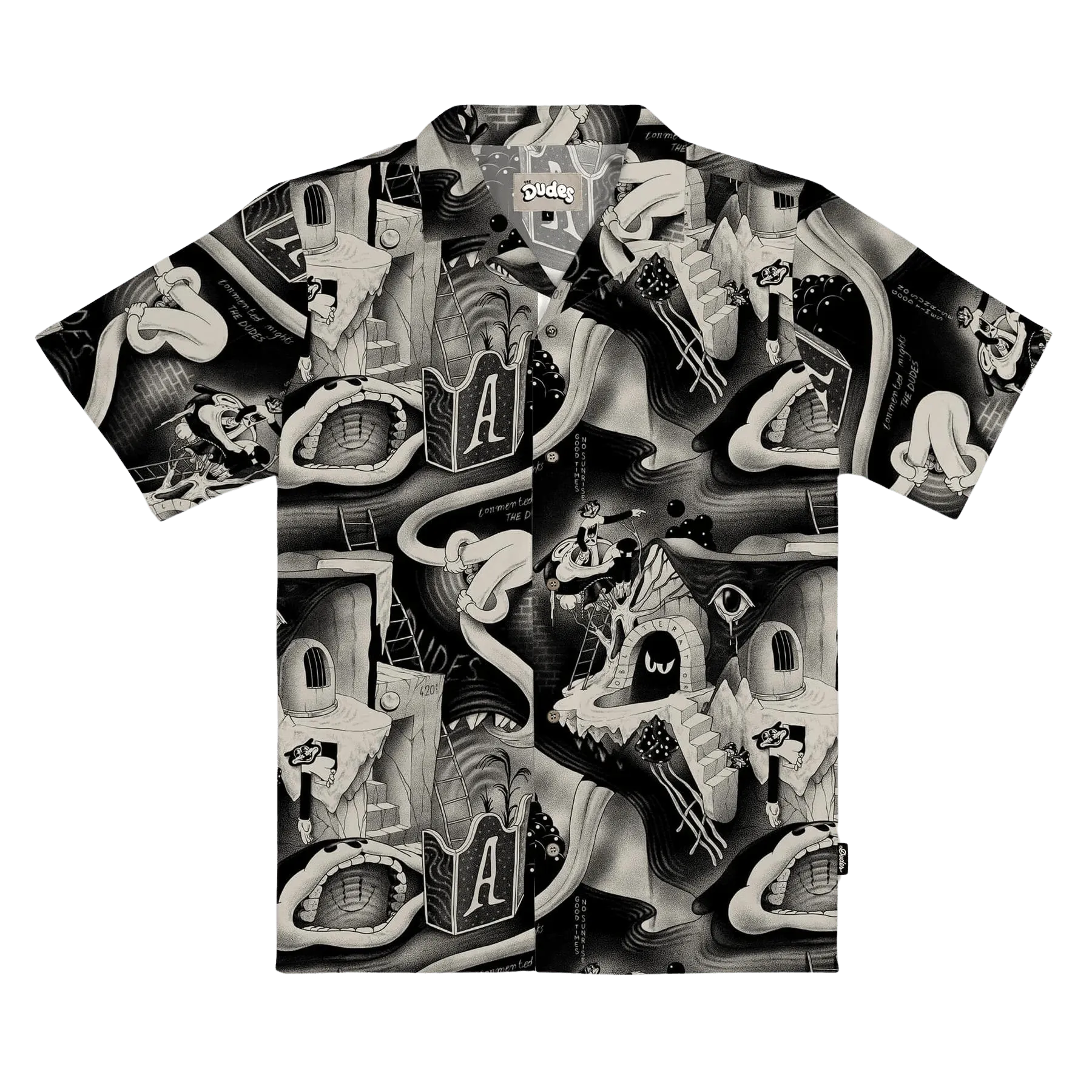 Camisa The Dudes Tormented - ECRU