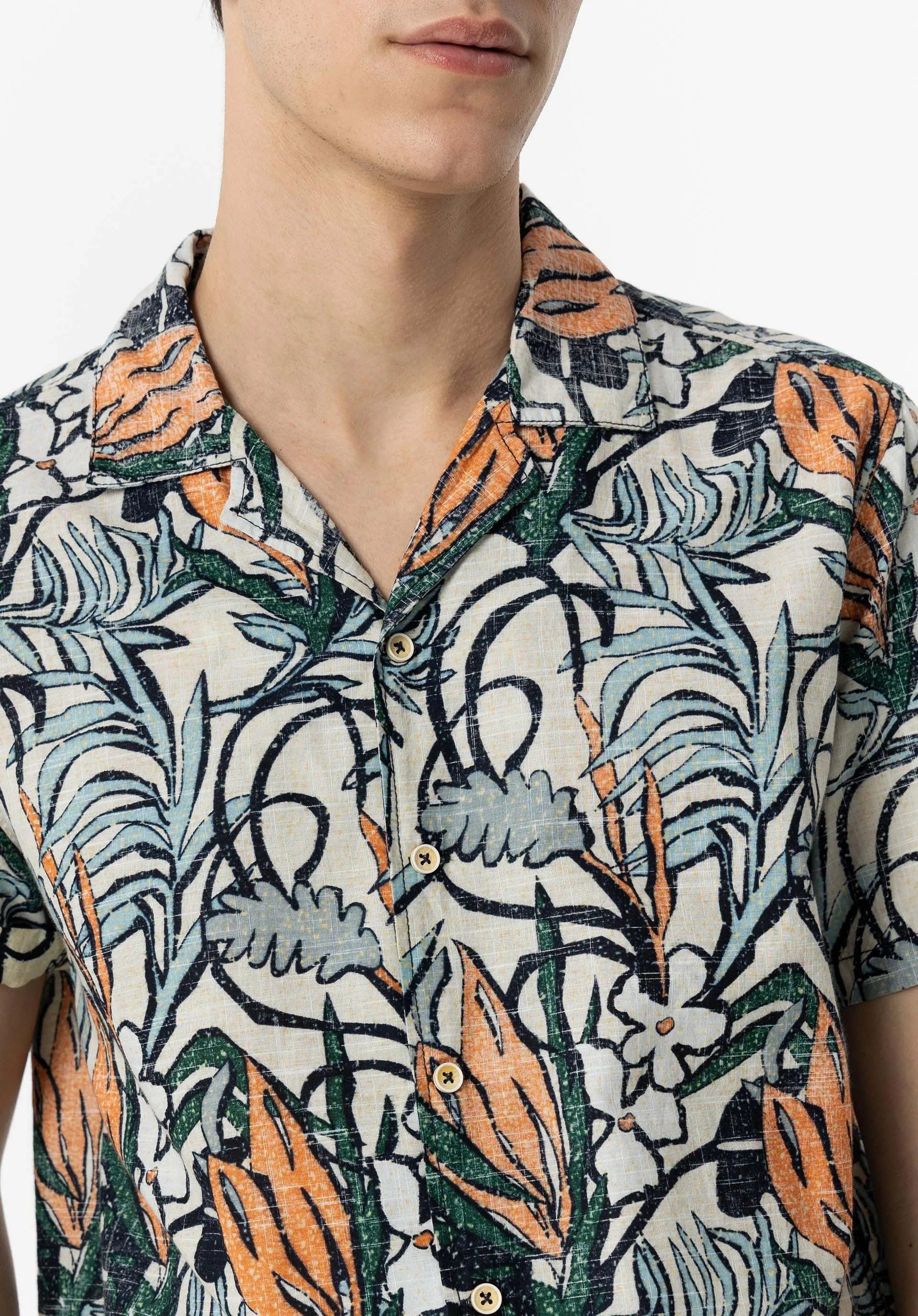 Camisa TIFFOSI Barcelona - ECRU