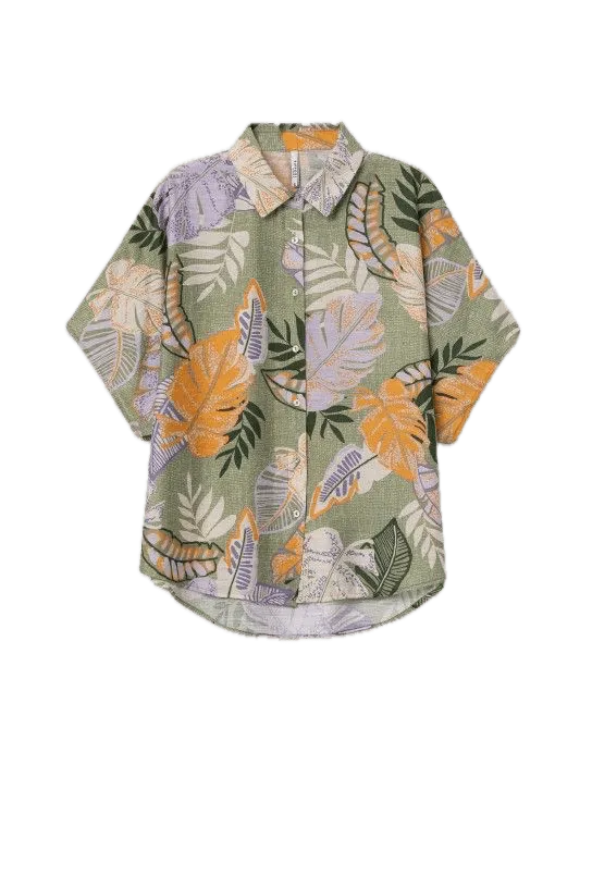 Camisa Tiffosi Positano - ECRU