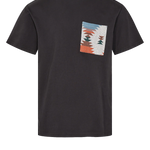 Camiseta Anerkjendt Akkikki Jacquard Caviar - ECRU