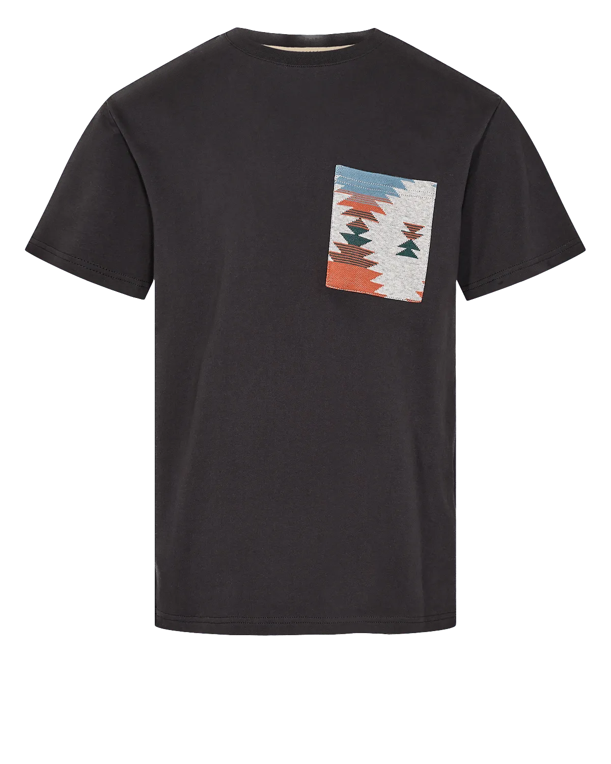 Camiseta Anerkjendt Akkikki Jacquard Caviar - ECRU