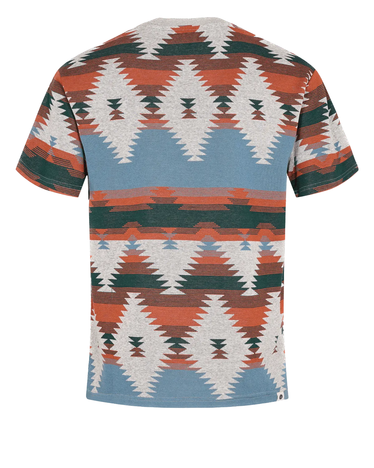 Camiseta Anerkjendt Akkikki Jacquard Chili - ECRU