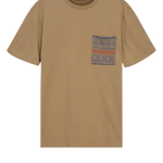 Camiseta Anerkjendt Akkikki Jacquard Incense - ECRU