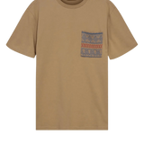 Camiseta Anerkjendt Akkikki Jacquard Incense - ECRU