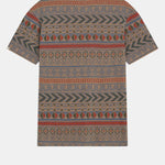 Camiseta Anerkjendt Akkikki Jacquard Incense - ECRU