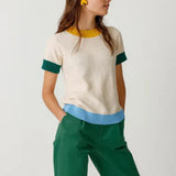 SKFK Arhan GOTS T-shirt Sky Blue 