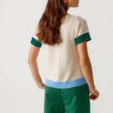 SKFK Arhan GOTS T-shirt Sky Blue 