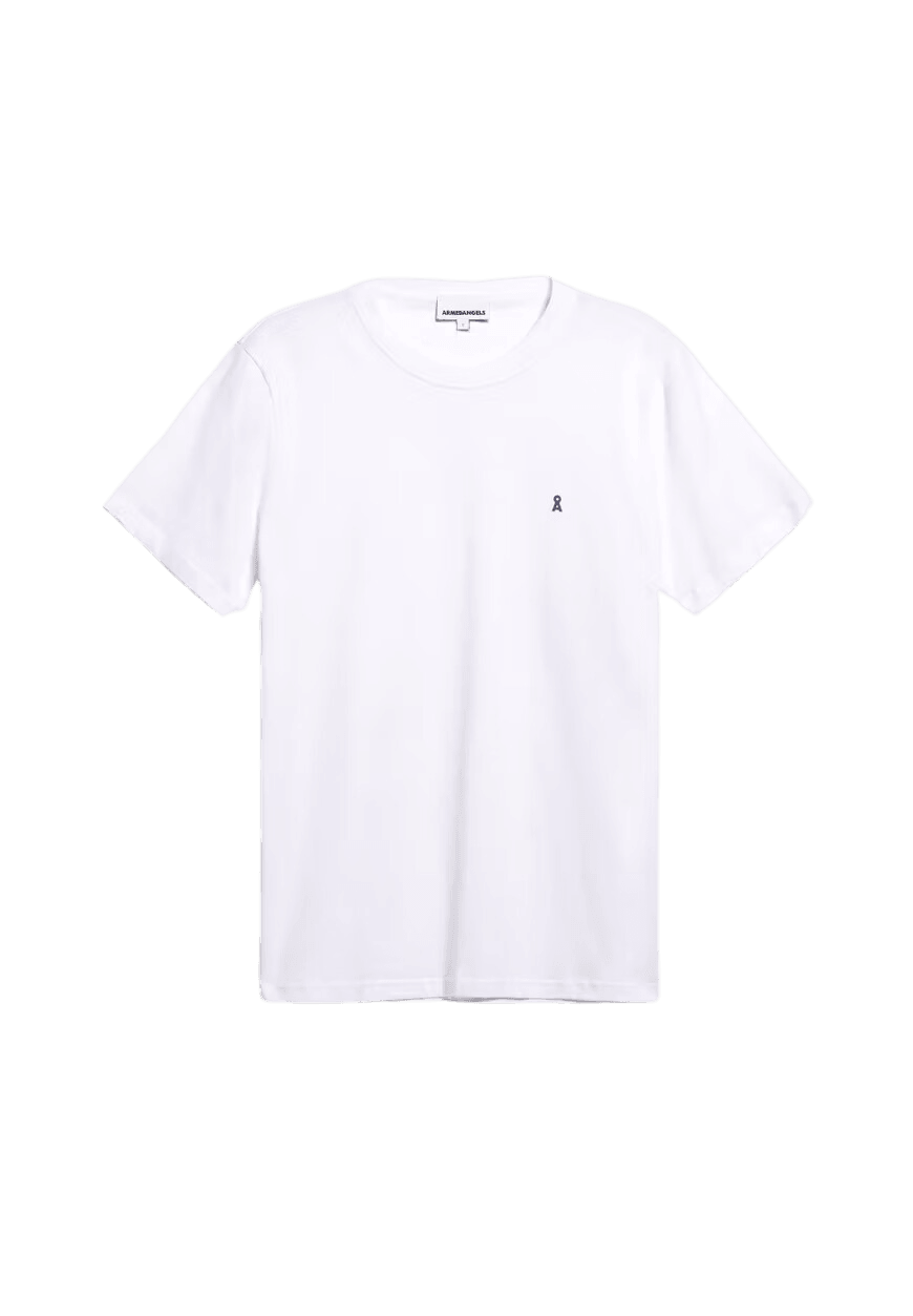 Camiseta Armedangels Laaron White - ECRU