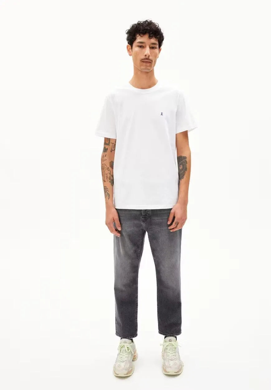 Camiseta Armedangels Laaron White - ECRU