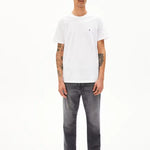 Camiseta Armedangels Laaron White - ECRU
